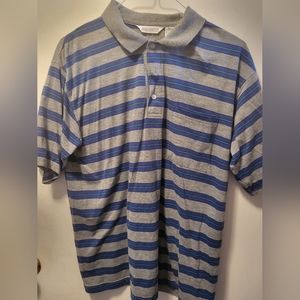 Men's Polo Shirt with Front Pocket by Wentworth, Size L